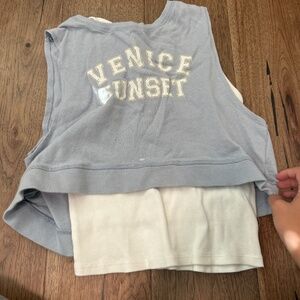 Zara tank Venice sunset